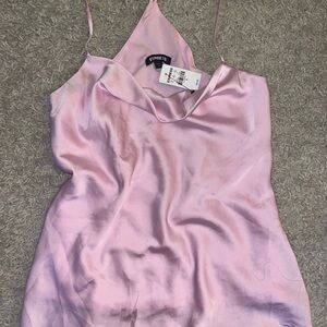 Express Blush Satin Camisole